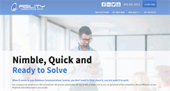 Desktop Screenshot of agilitycg.com